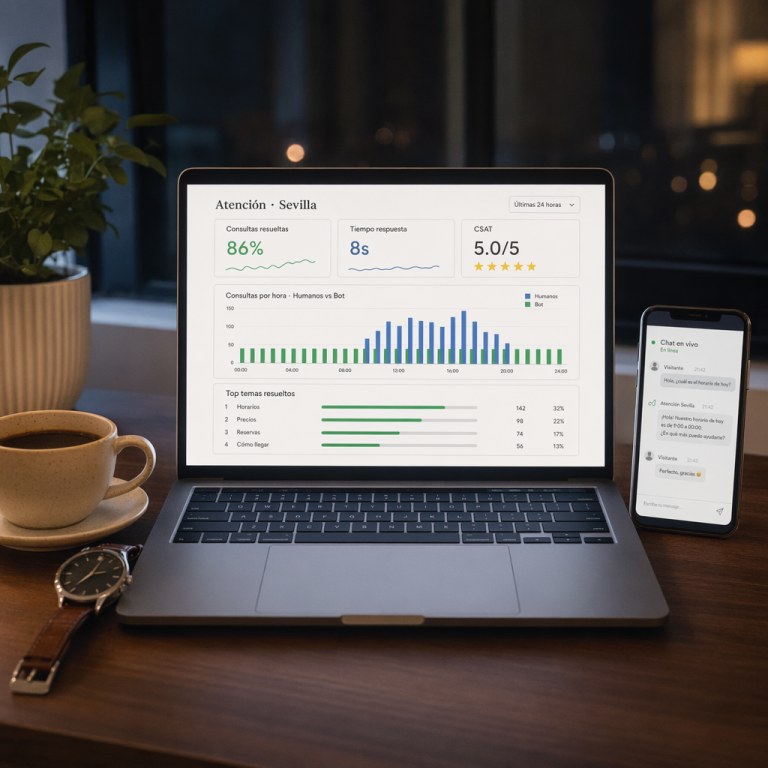 Chatbots IA en Sevilla — resultados y estrategia
