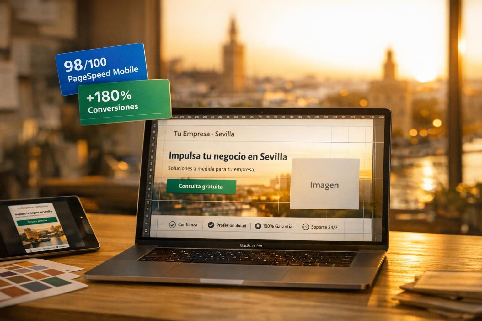 Diseño Web en Sevilla — Diseño Web Profesional en Sevilla — Páginas que Convierten