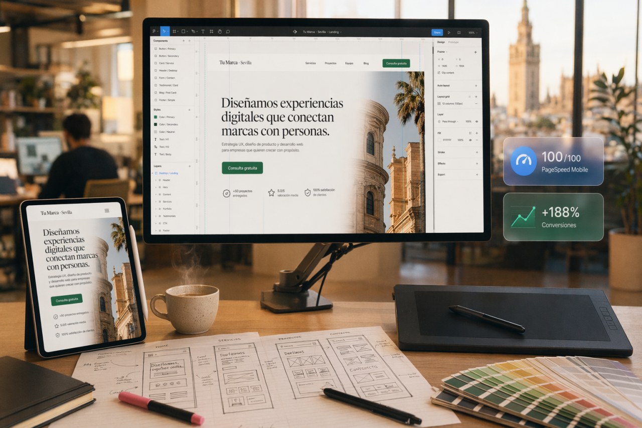 Diseño Web en Sevilla — Diseño Web Profesional en Sevilla — Páginas que Convierten