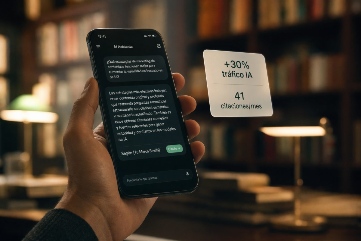 IA + humano = escalabilidad en Sevilla — Contenido 10x más rápido sin perder calidad ni autoridad