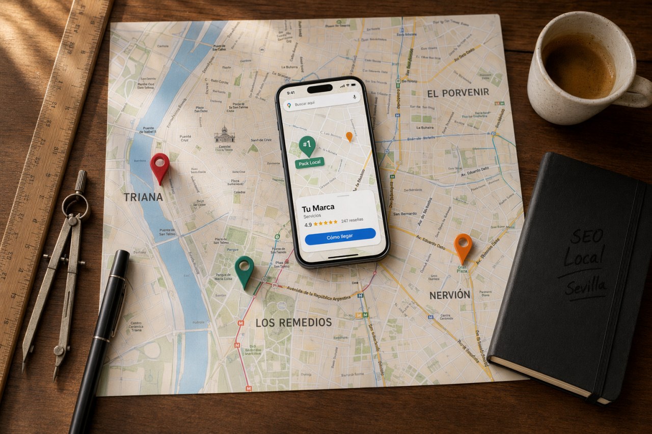 SEO Local en Sevilla — Top 3 Google Maps Pack Local para tu negocio en Sevilla