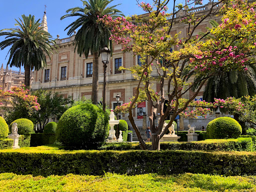 Jardines de la Lonja del Archivo General de Indias