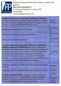 RUIZ PUNTA ASESORES SL