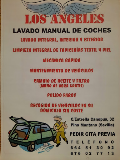 Los Angeles - Lavado de coches,mecánica y mantenimiento