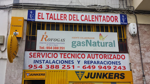 El taller del calentador